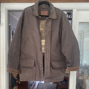 Roundtree and Yorke Outdoors Brown barn Jacket